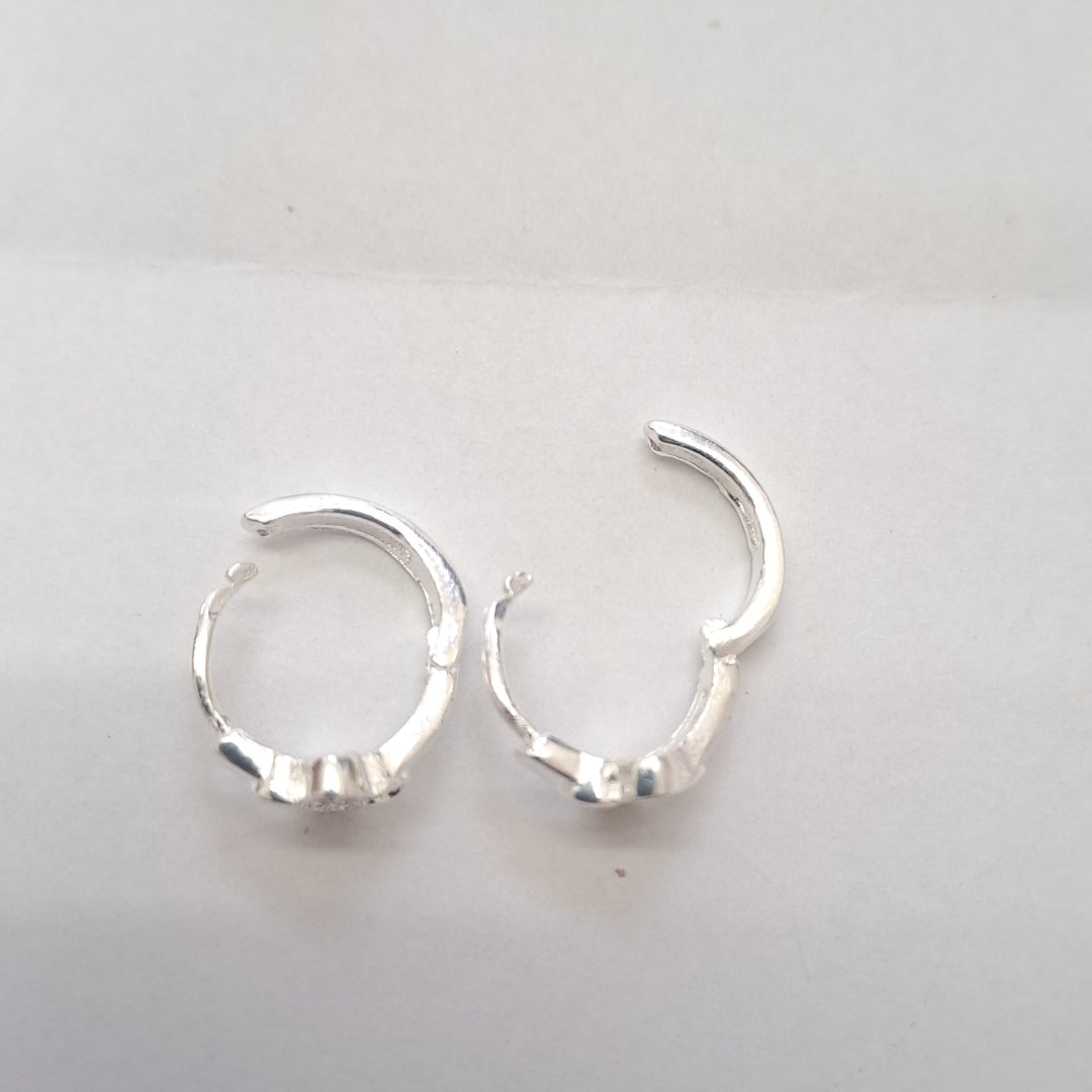 ARRACADAS C/CIRCONIAS PLATA .925 1.9 GR (NUEVO)