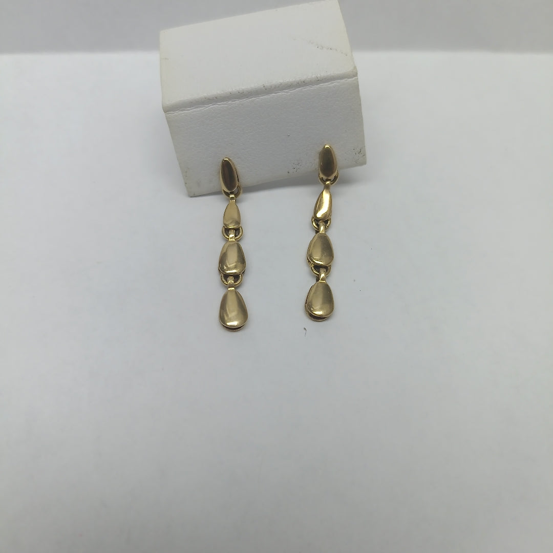 ARETES PAR ORO 14 K 3,00 GRMS (SEMINUEVO)
