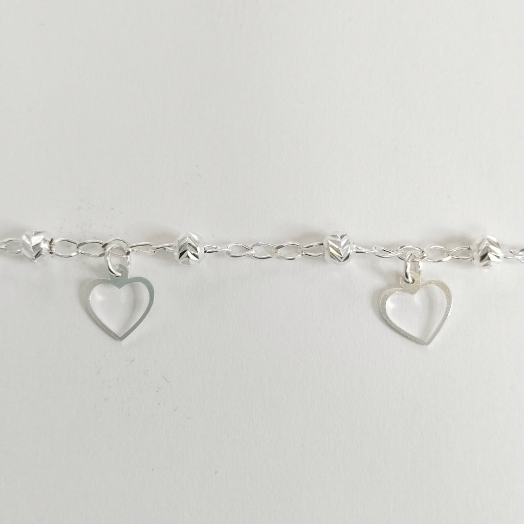 PULSERA TEJIDO ESPECIAL PLATA .925 18 CM 2.6 GR (NUEVO)