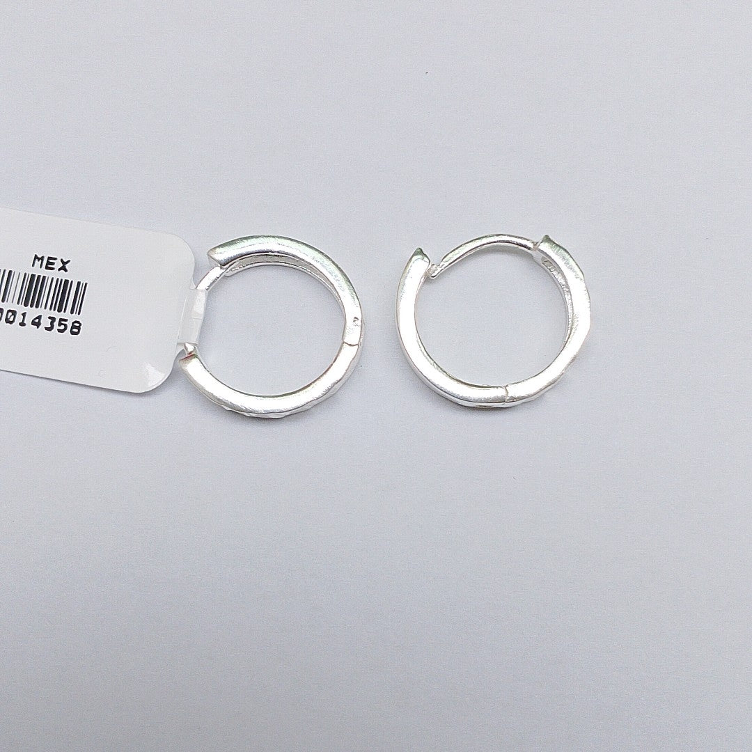 ARRACADAS LABRADAS PLATA .925 3.3 GR (NUEVO)