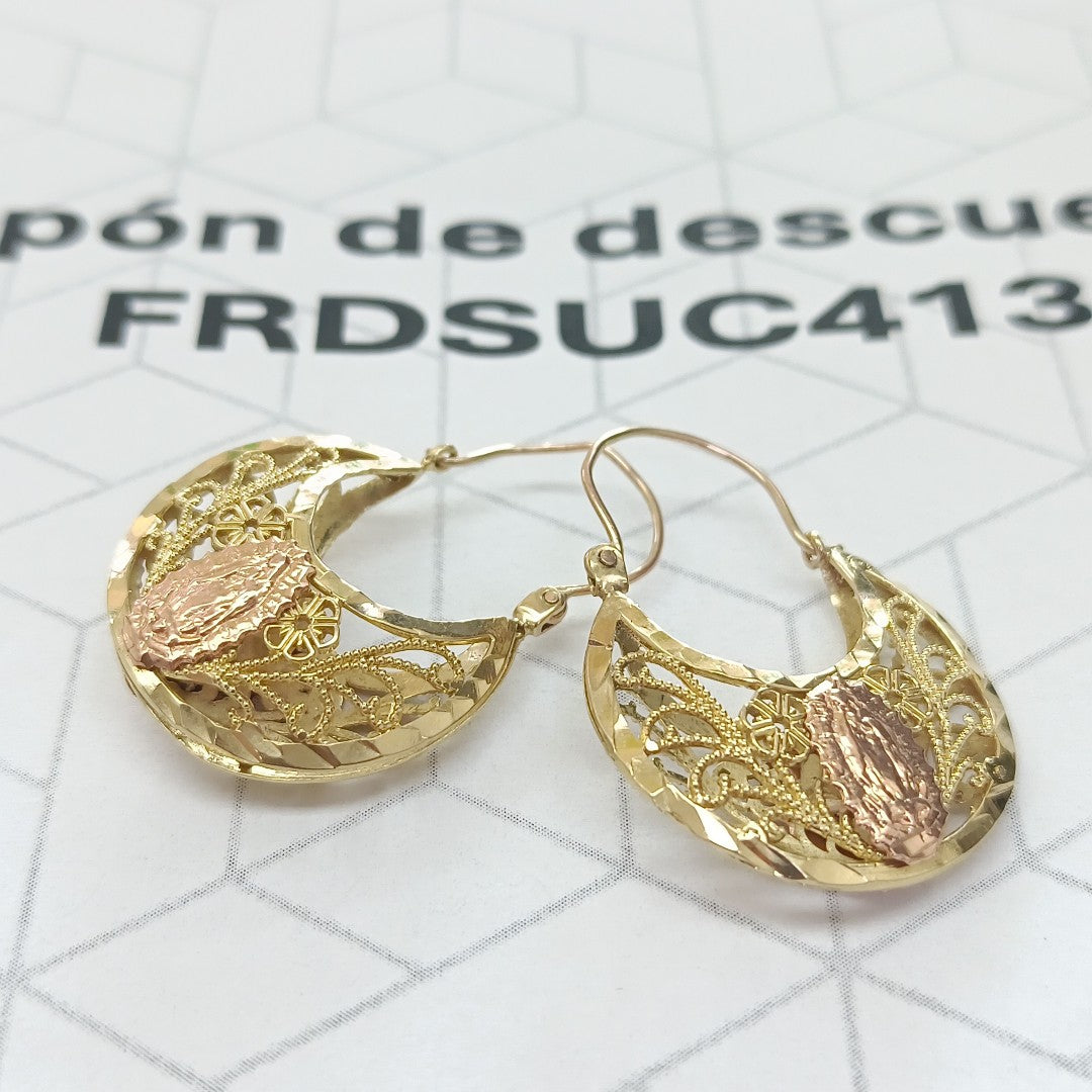 ARETES PAR ORO 10 K 7.3 GRMS (SEMINUEVO)