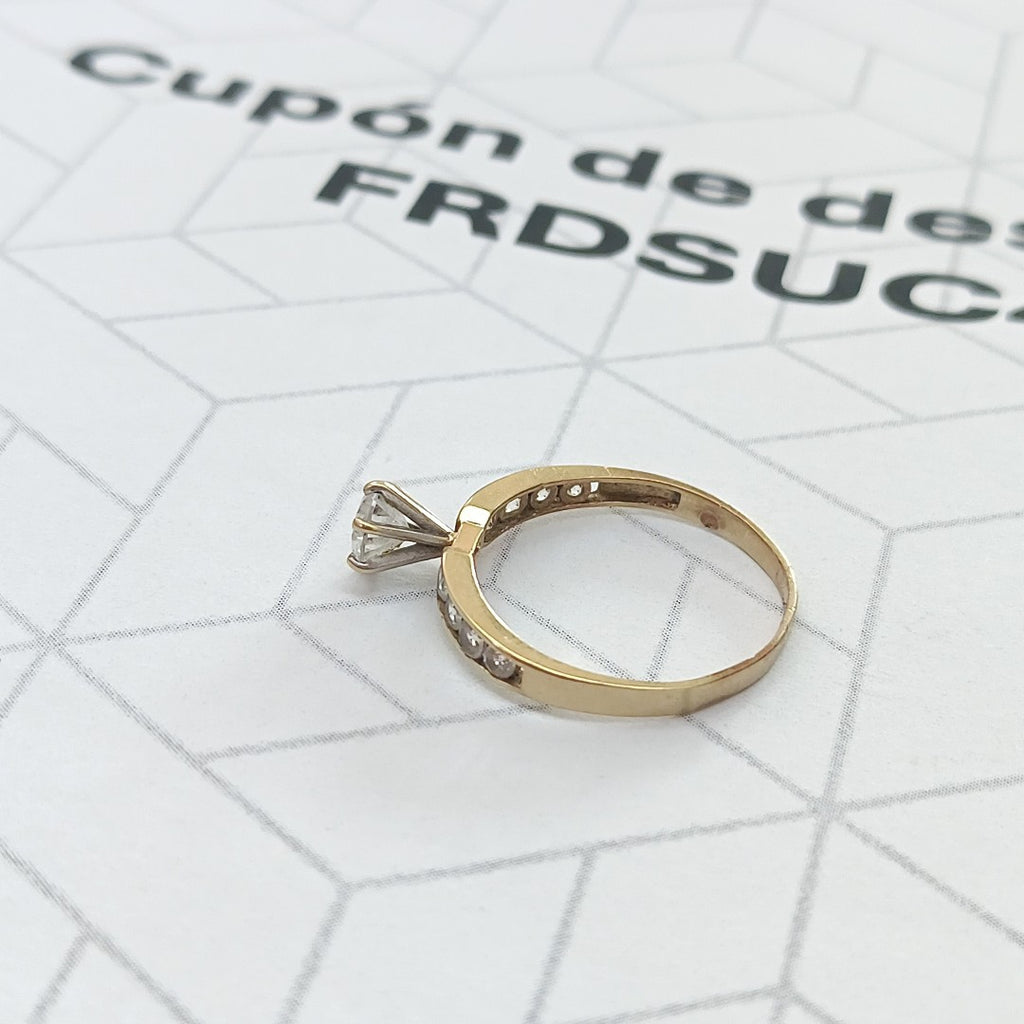 SOLITARIO ORO 8 K 1.5 GRMS (SEMINUEVO)