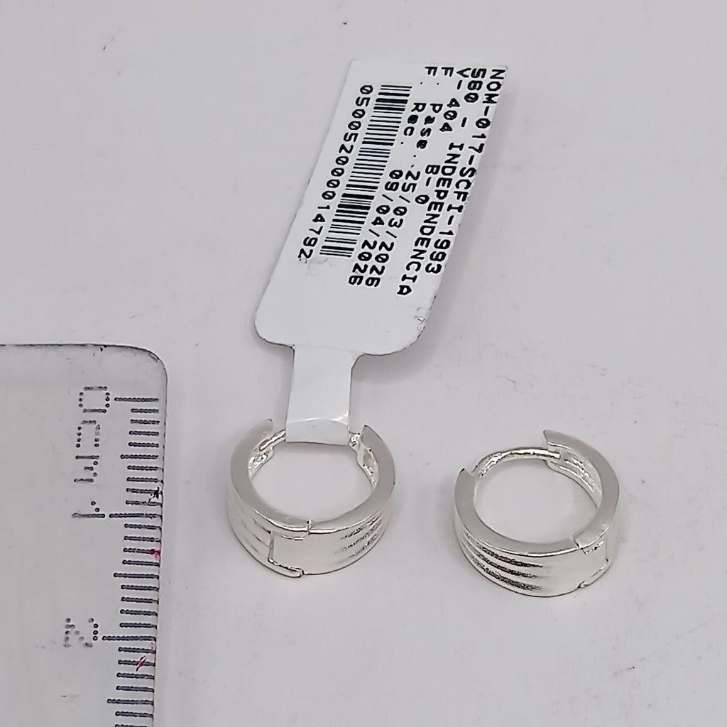 ARRACADAS PLATA .925 2.7 GR (NUEVO)
