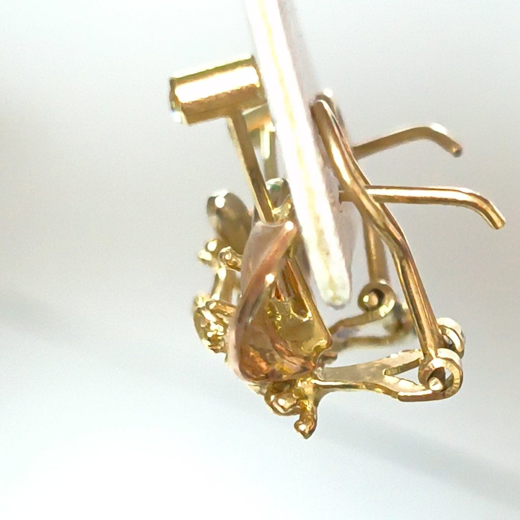 ARETES PAR ORO 10 K 4,80 GRMS (SEMINUEVO)