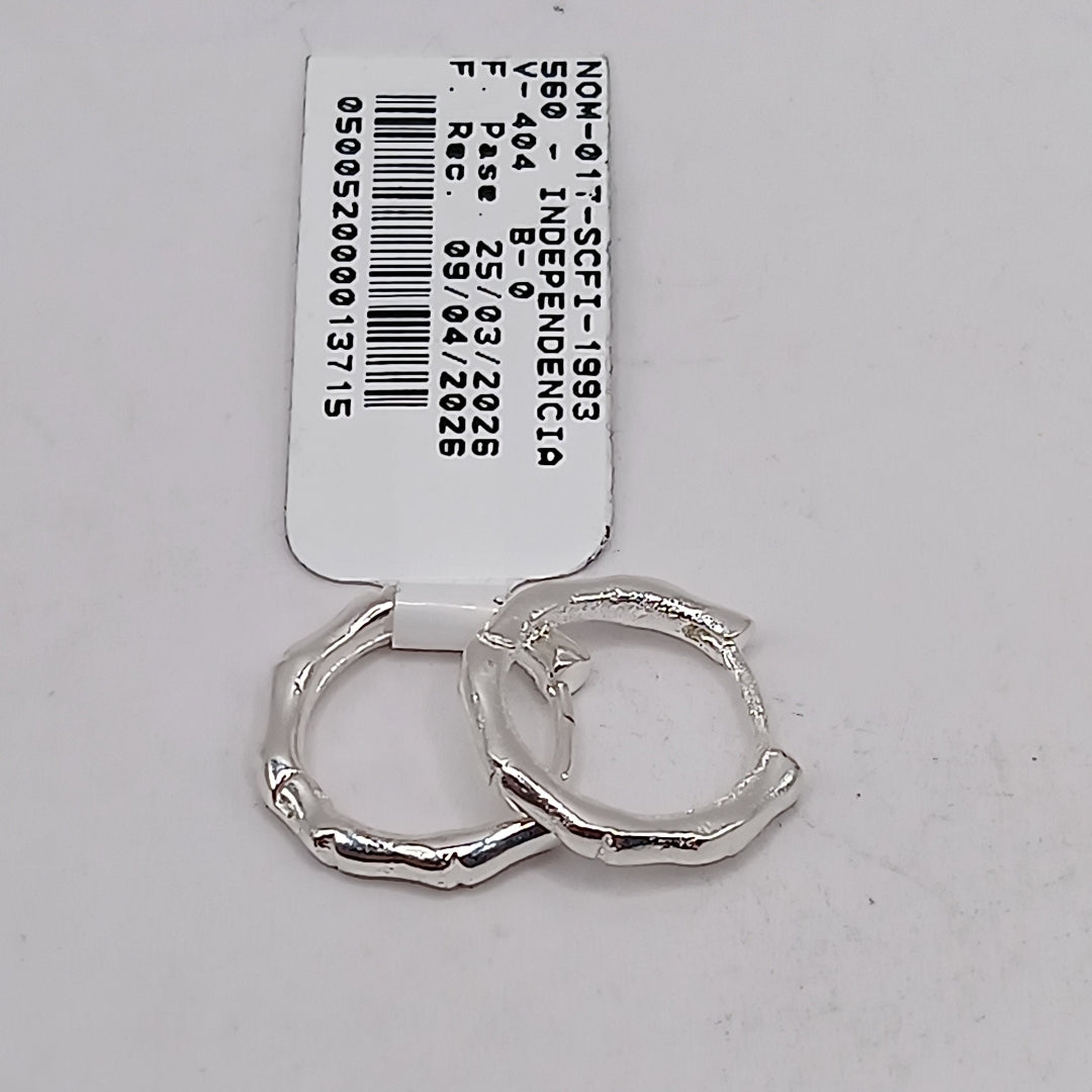 ARRACADAS ESPECIAL PLATA .925 2.9 GR (NUEVO)