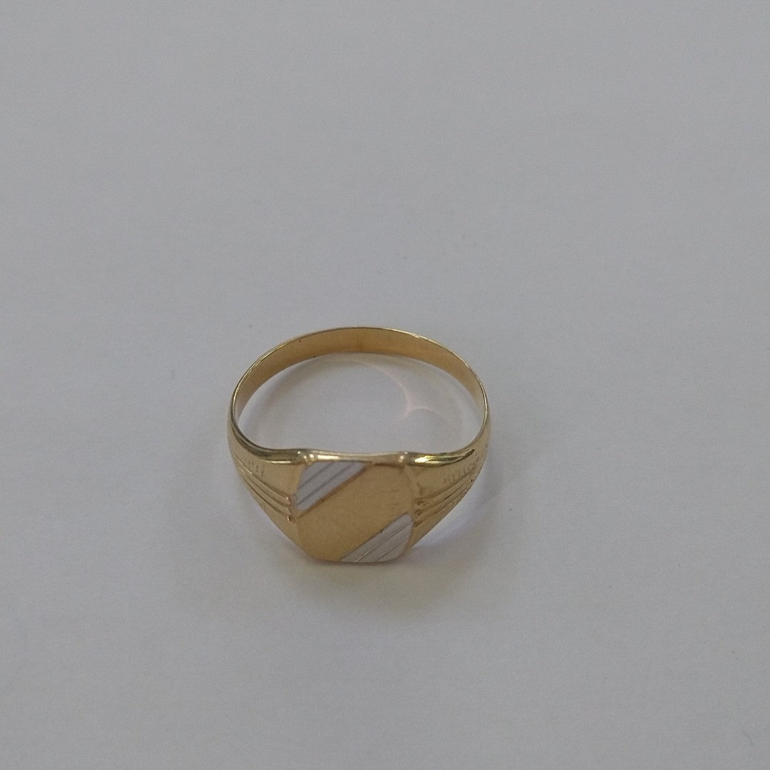 ANILLITO ORO COMBINADO 14 K 2,00 GRMS (SEMINUEVO)