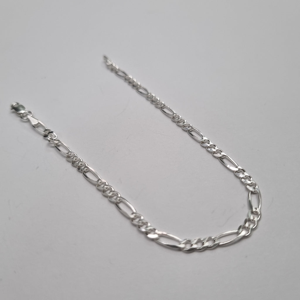 PULSERA TEJIDO 3X1 PLATA .925 18 CM 2.8 GR (NUEVO)