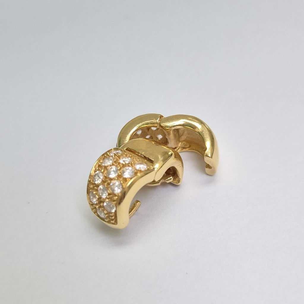 ARRACADAS PAR ORO 14 K 6,00 GRMS (SEMINUEVO)