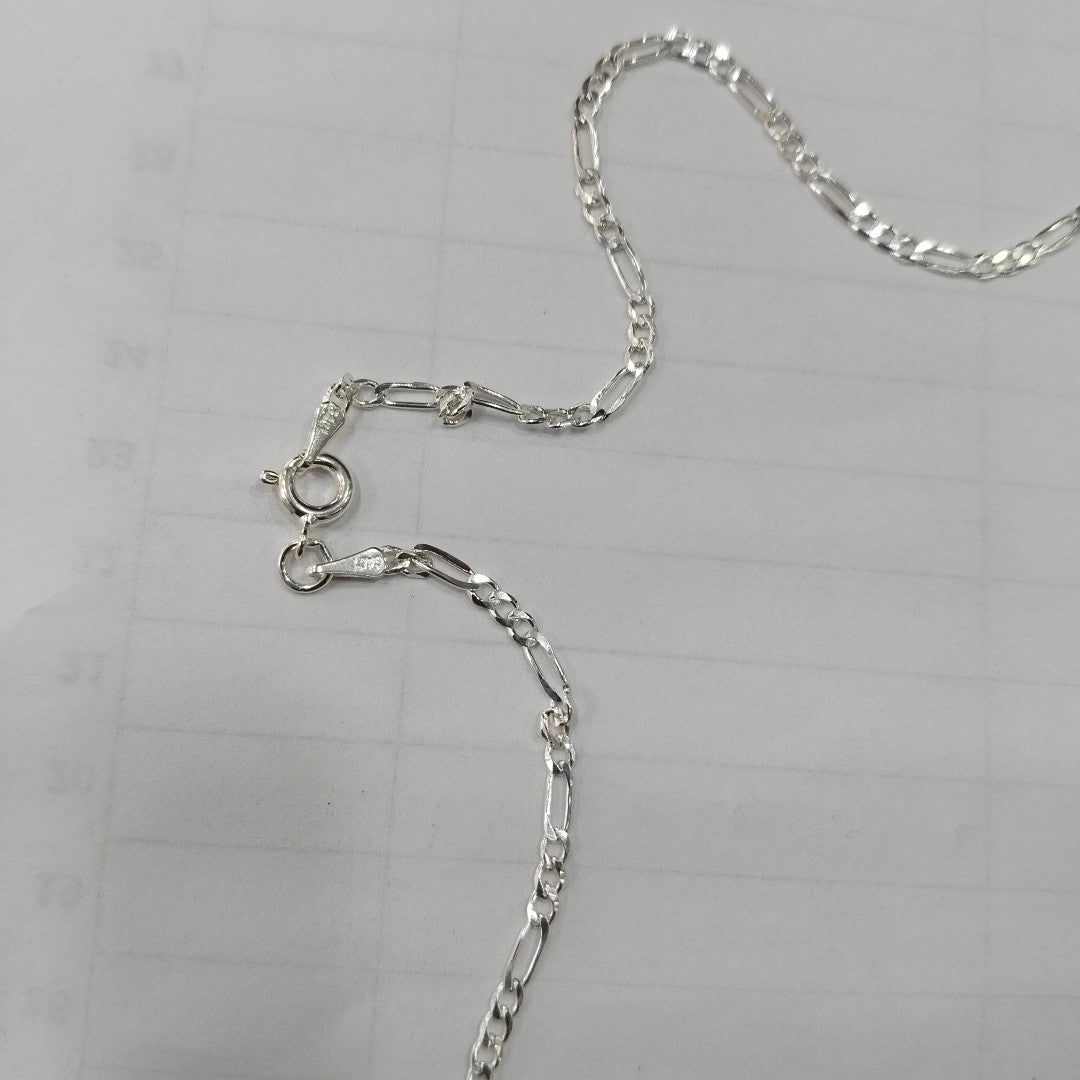 CADENA TEJIDO 3X1 PLATA .925 55 CM 4.3 GR (NUEVO)