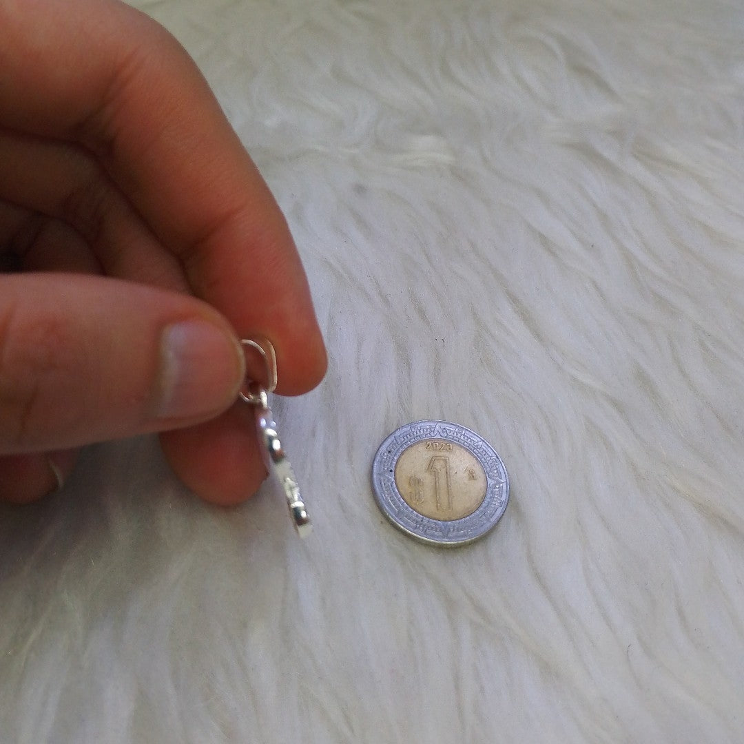 DIJE MARIPOSA C/CIRCONIAS PLATA .925 2.3 GR (NUEVO)