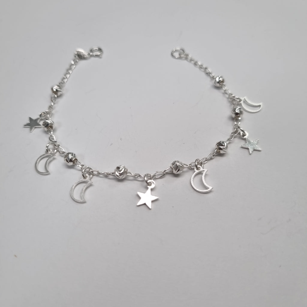 PULSERA TEJIDO TEJIDO ESPECIAL PLATA .925 18 CM 3.1 GR (NUEVO)