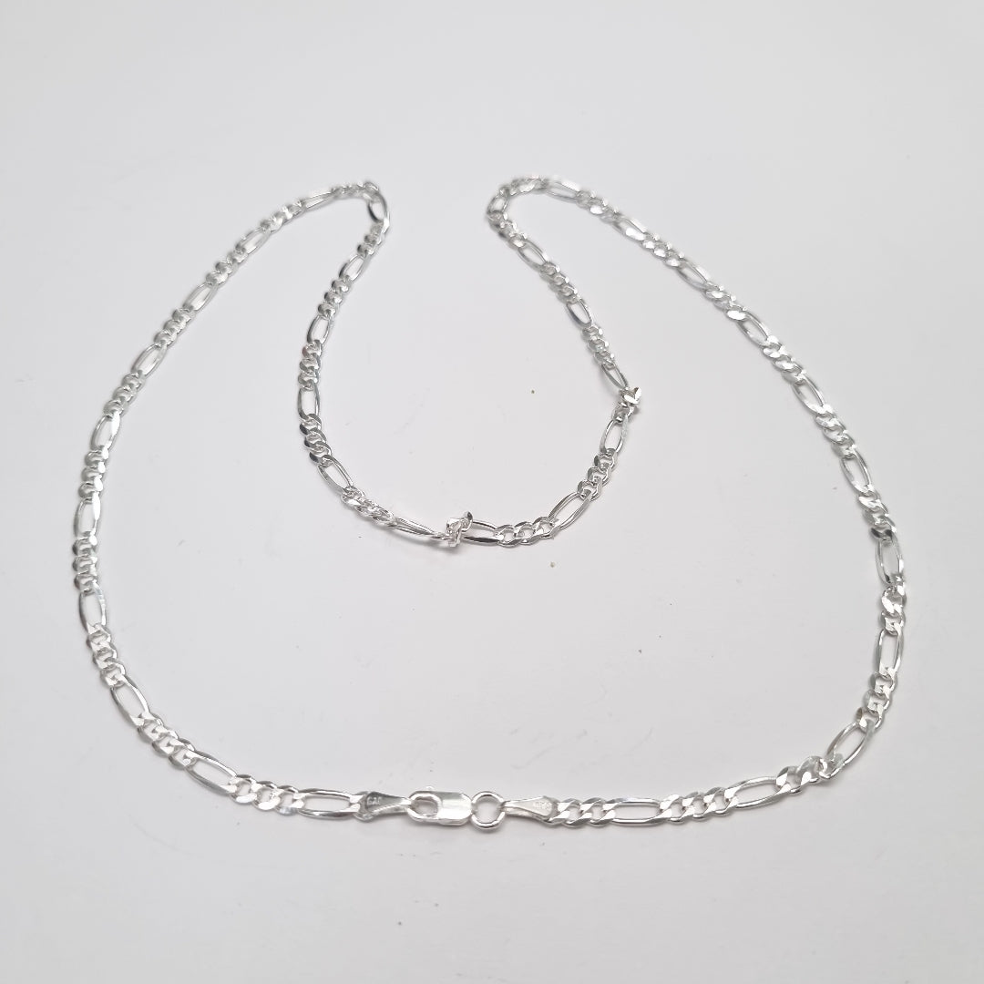 CADENA TEJIDO 3X1 PLATA .925 50 CM 6.9 GR (NUEVO)
