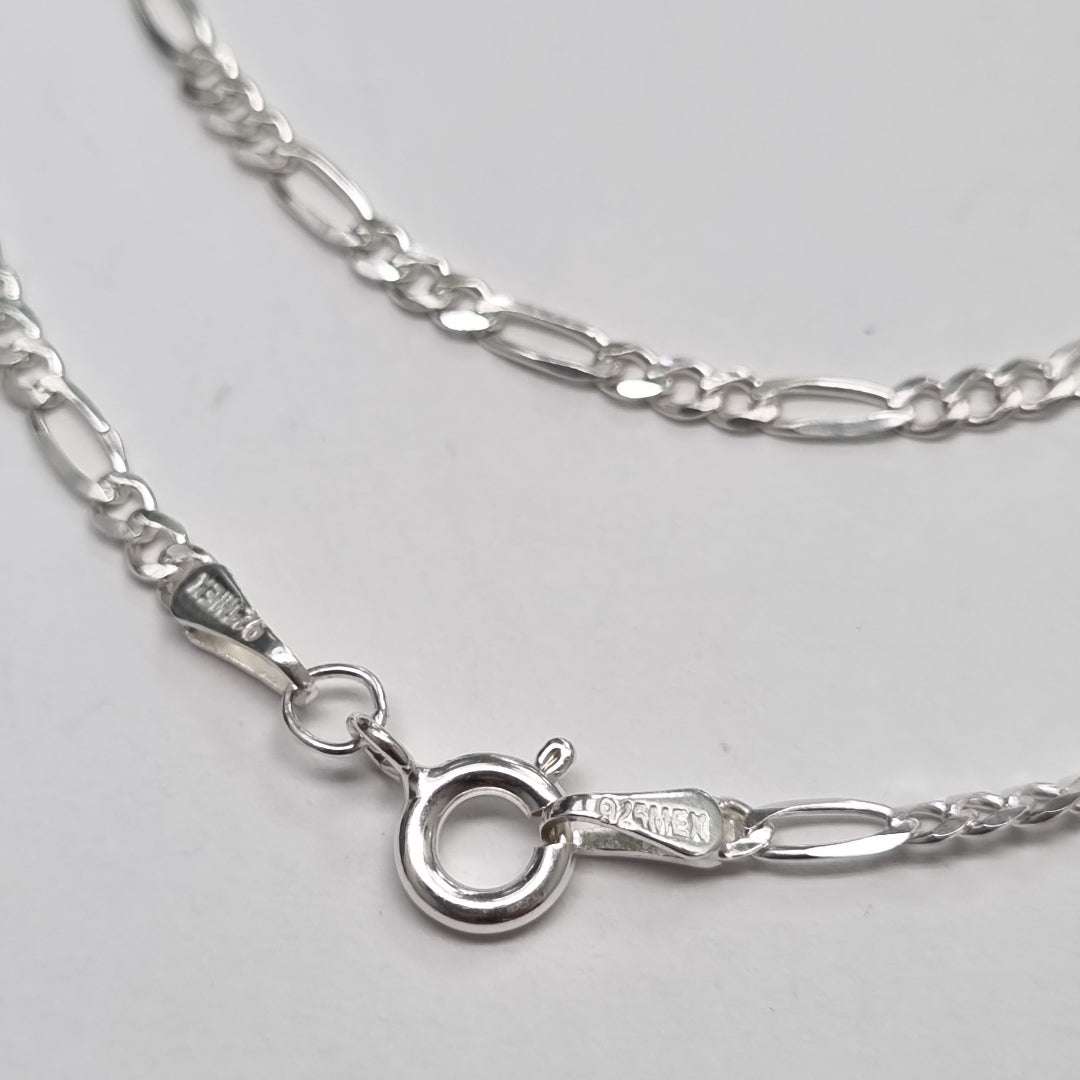 CADENA TEJIDO 3X1 PLATA .925 55 CM 4.1 GR (NUEVO)