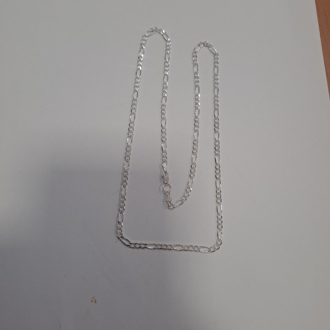 CADENA TEJIDO 3X1 PLATA .925 55 CM 7.7 GR (NUEVO)