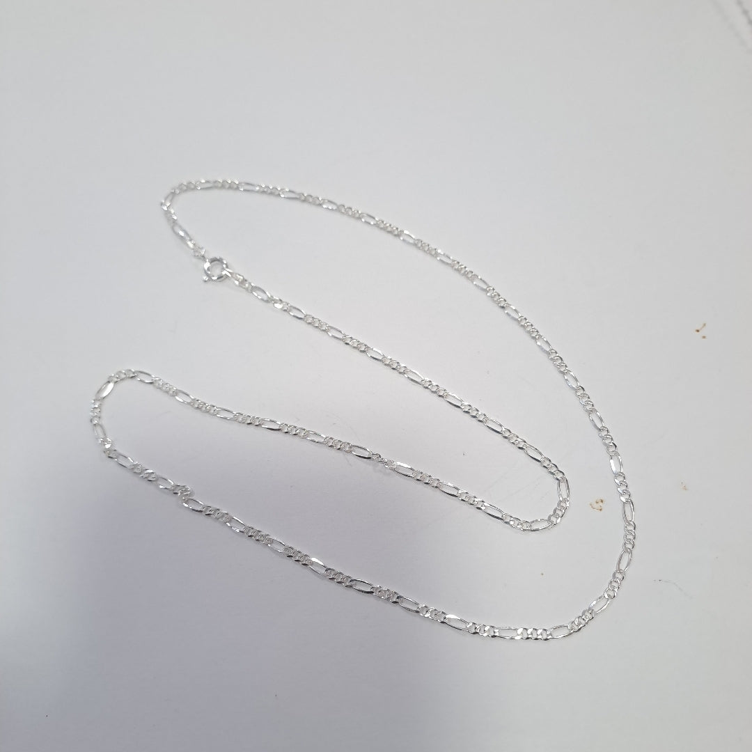 CADENA TEJIDO 3X1 PLATA .925 55 CM 4.3 GR (NUEVO)