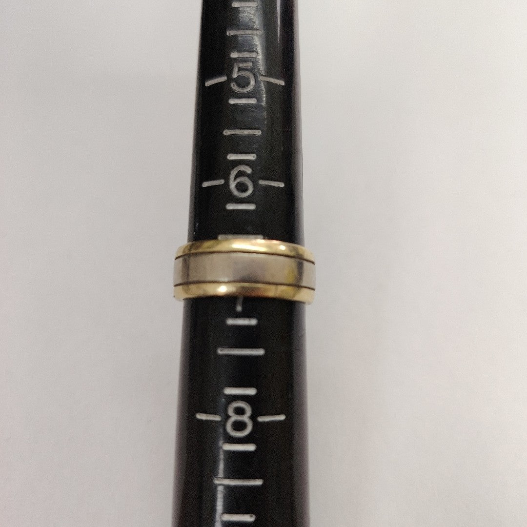 ARGOLLA ORO COMBINADO 14 K 5.4 GRMS (SEMINUEVO)