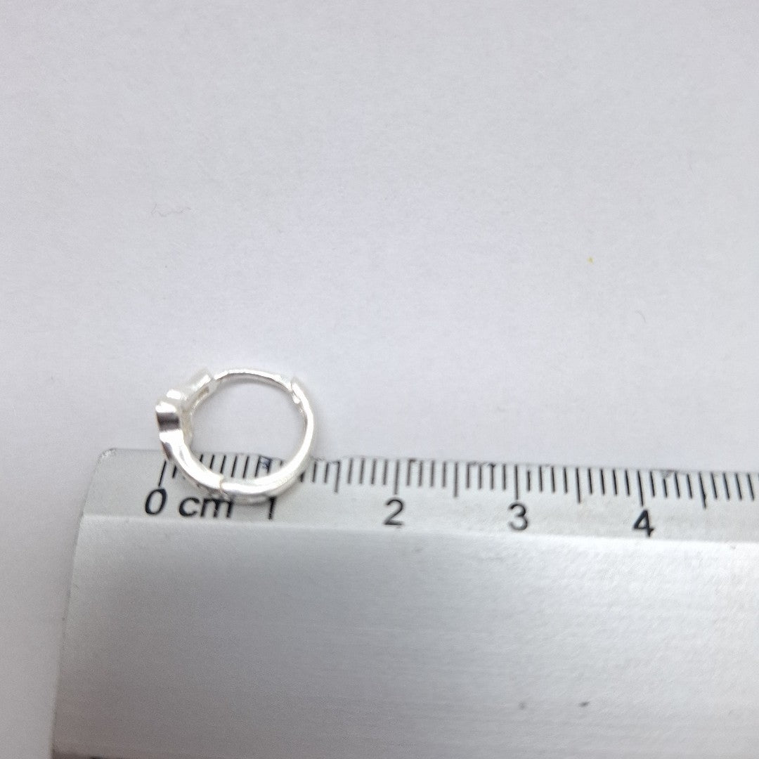 ARRACADAS C/CIRCONIAS PLATA .925 1.9 GR (NUEVO)