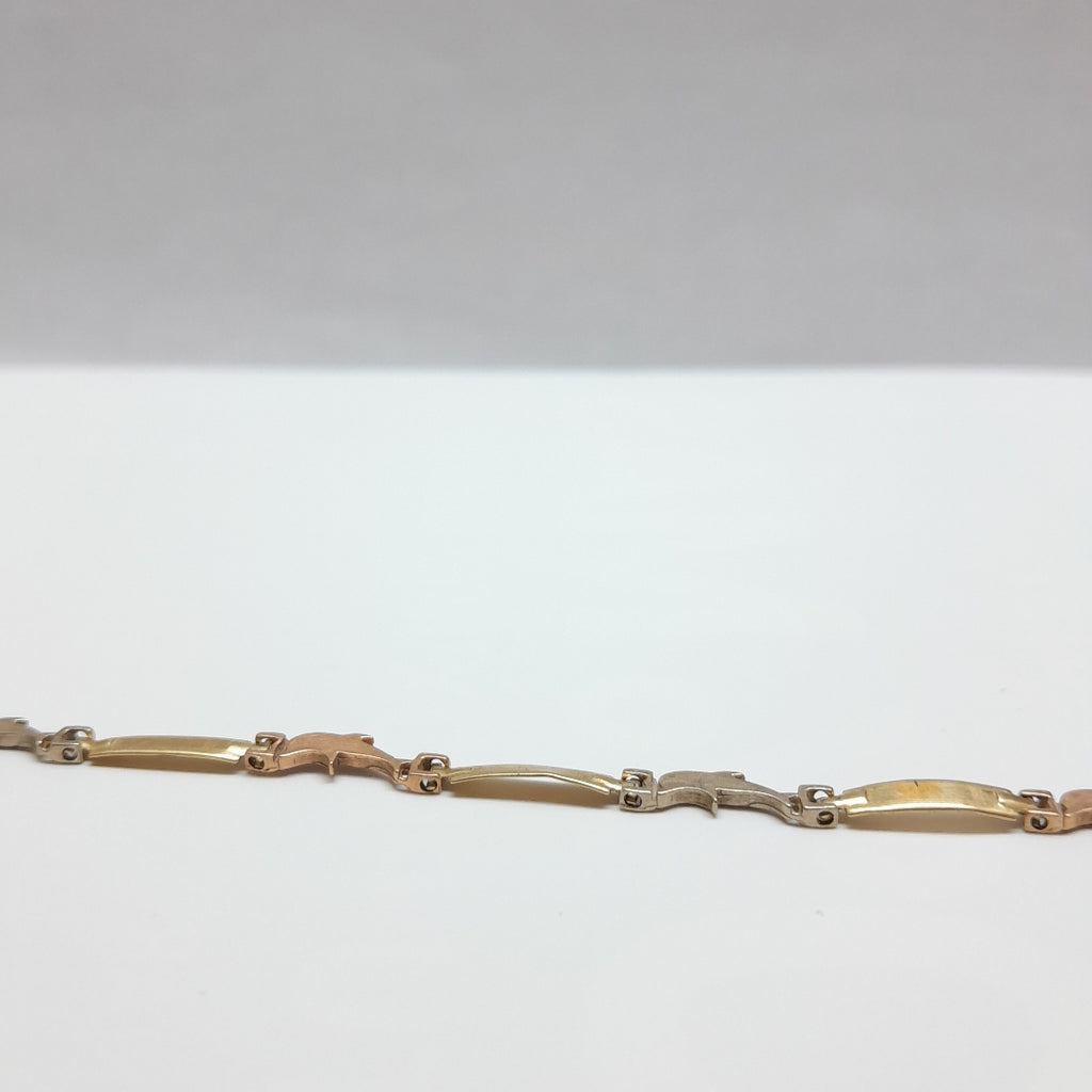 PULSERA ORO 14 K 3.6 GRMS (SEMINUEVO)