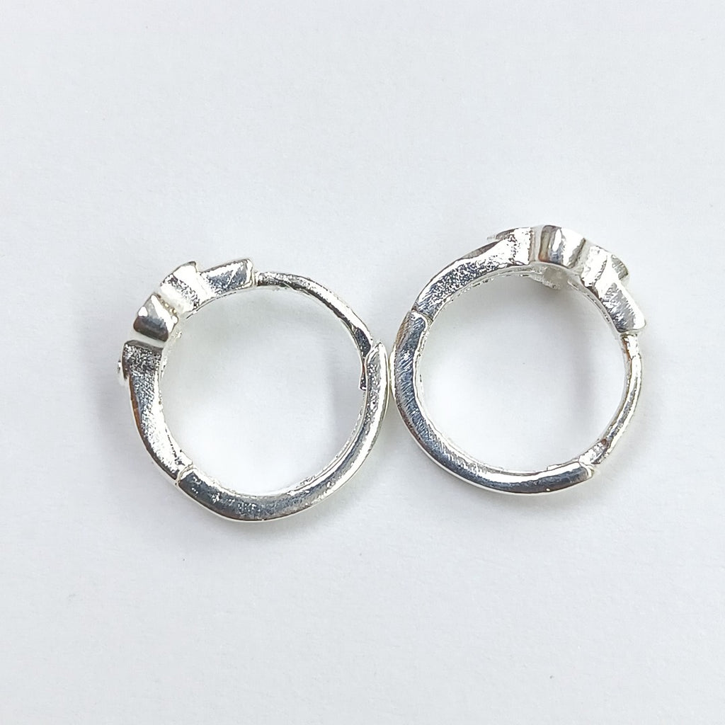 ARRACADAS C/CIRCONIAS PLATA .925 1.9 GR (NUEVO)