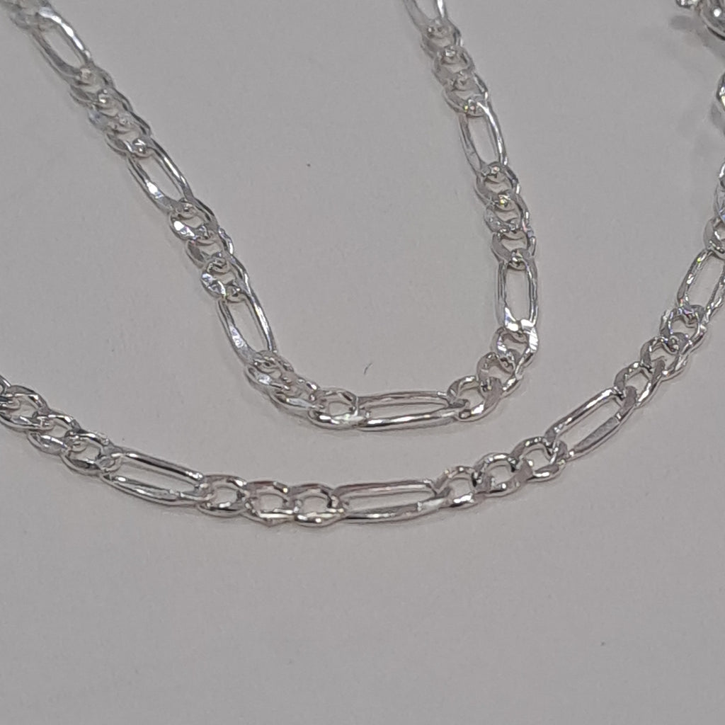 CADENA TEJIDO 3X1 PLATA .925 55 CM 4.3 GR (NUEVO)