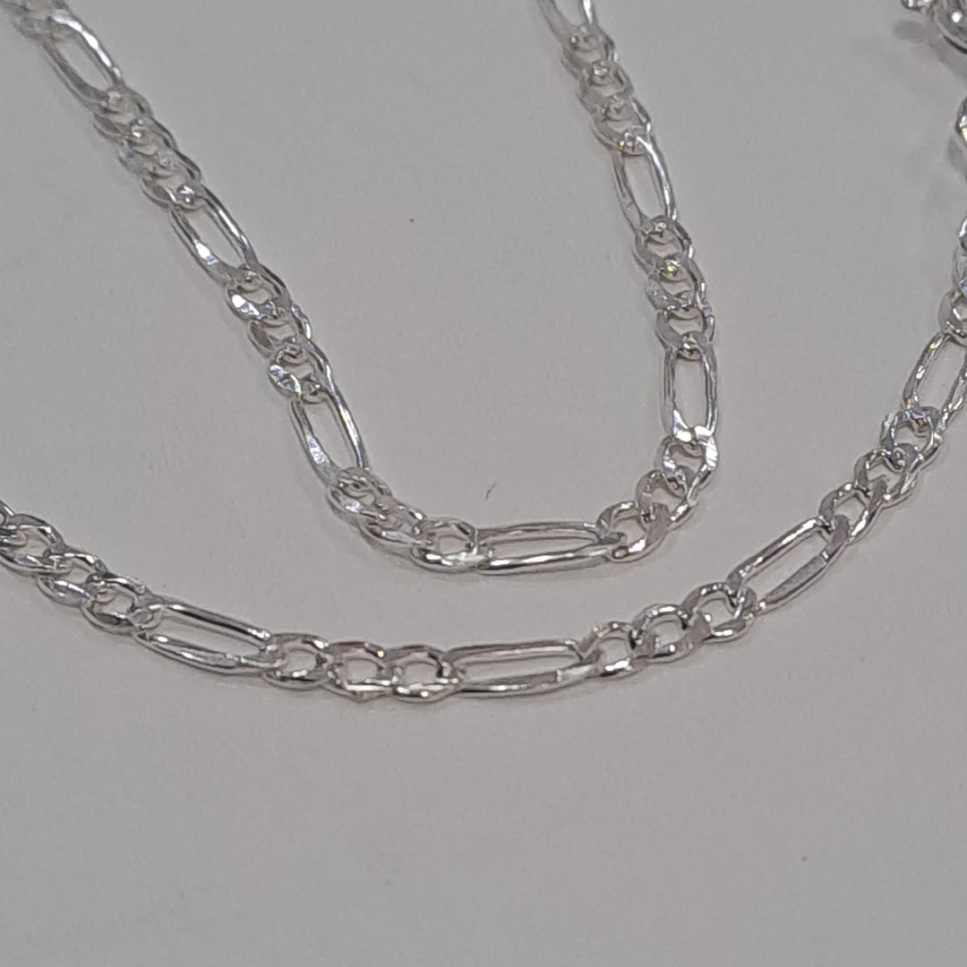 CADENA TEJIDO 3X1 PLATA .925 55 CM 4.3 GR (NUEVO)