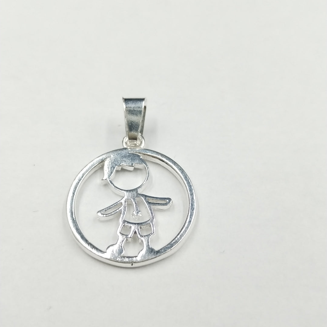 DIJE NIÑO PLATA .925 2 GR (NUEVO)