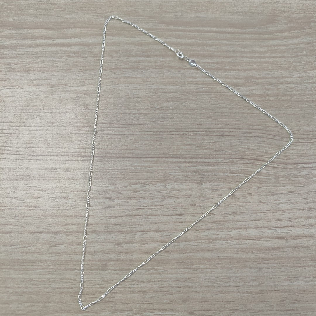 CADENA TEJIDO 3X1 PLATA .925 50 CM 2.2 GR (NUEVO)