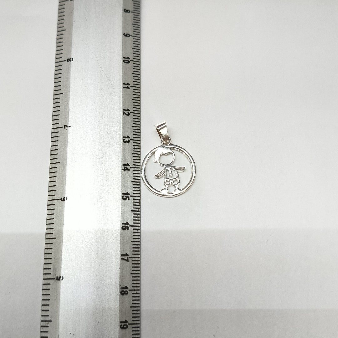 DIJE NIÑO PLATA .925 2 GR (NUEVO)