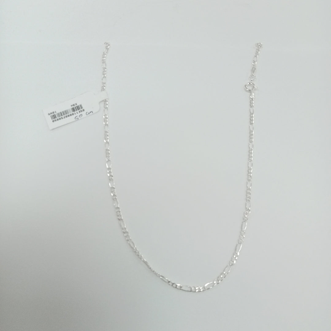 CADENA TEJIDO 3X1 PLATA .925 50 CM 4 GR (NUEVO)