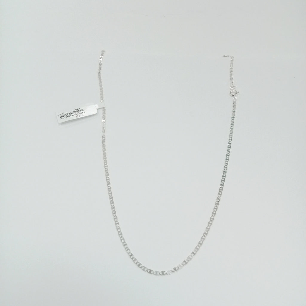 CADENA TEJIDO ESPEJO PLATA .925 60 CM 4.2 GR (NUEVO)