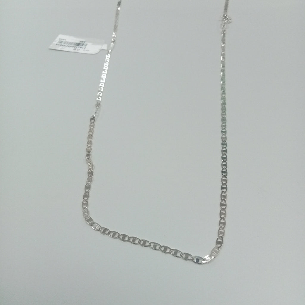 CADENA TEJIDO ESPEJO PLATA .925 60 CM 4.2 GR (NUEVO)