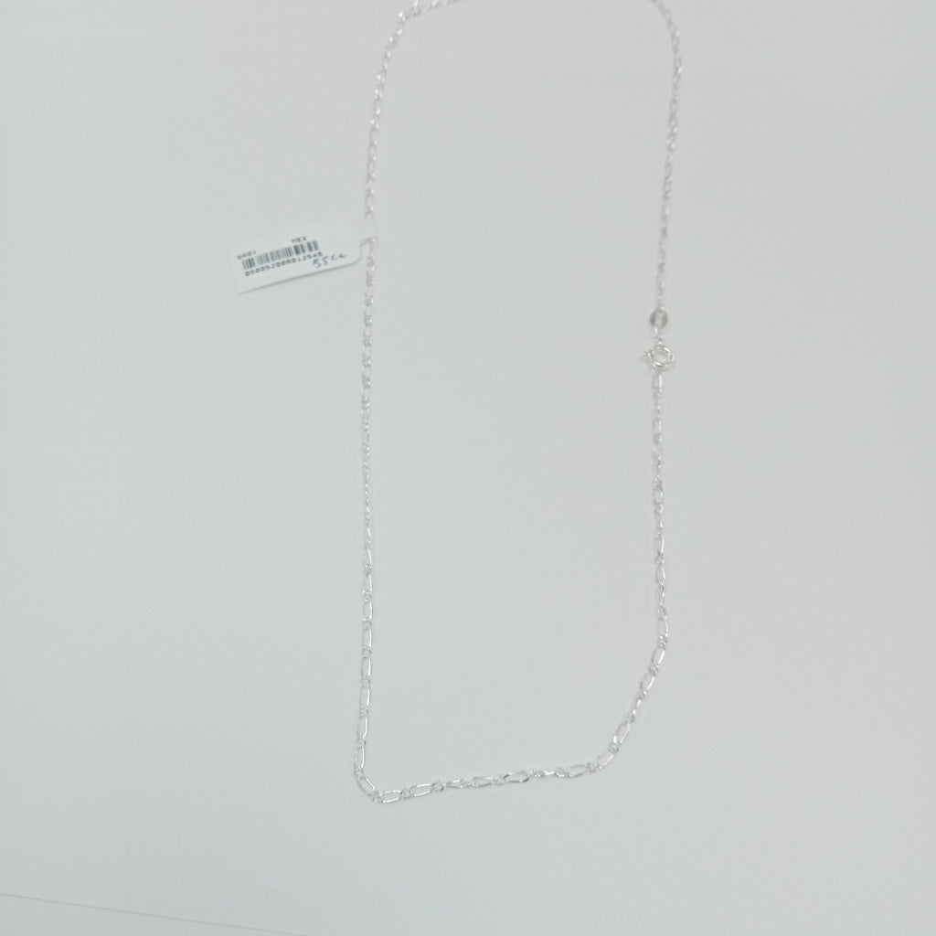 CADENA TEJIDO 1X1 PLATA .925 55 CM 3.3 GR (NUEVO)