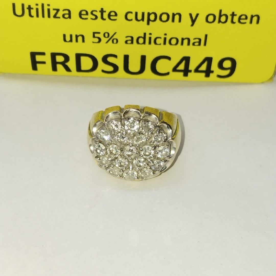 ANILLO ORO 14 K 9,20 GRMS (SEMINUEVO)
