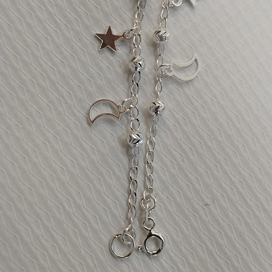 PULSERA TEJIDO TEJIDO ESPECIAL PLATA .925 18 CM 3.1 GR (NUEVO)
