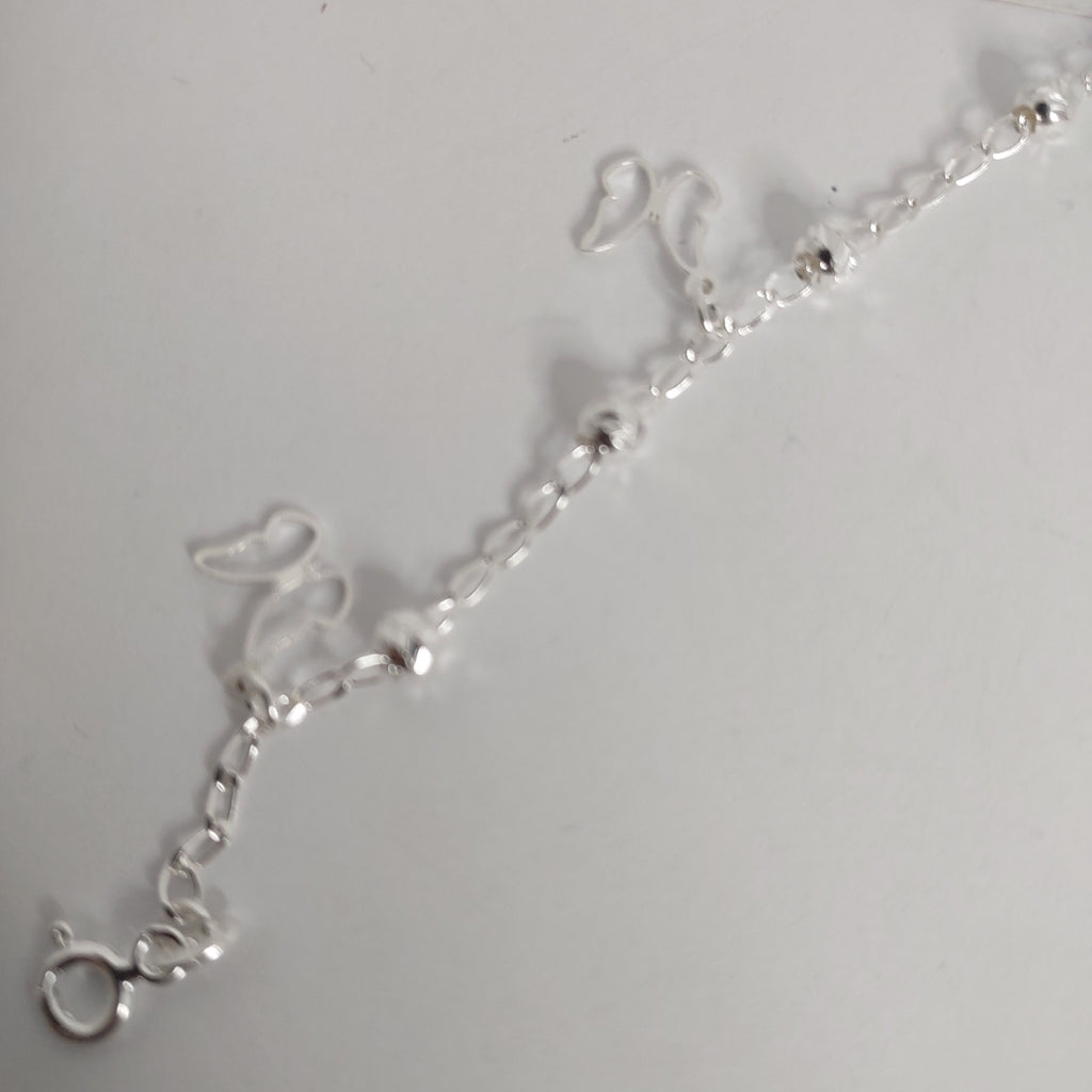 PULSERA TEJIDO ESPECIAL PLATA .925 18 CM 2.8 GR (NUEVO)