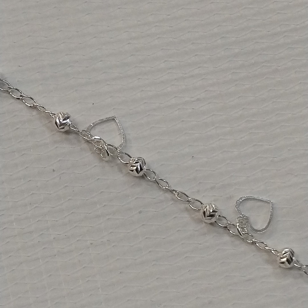 PULSERA TEJIDO ESPECIAL PLATA .925 18 CM 2.7 GR (NUEVO)