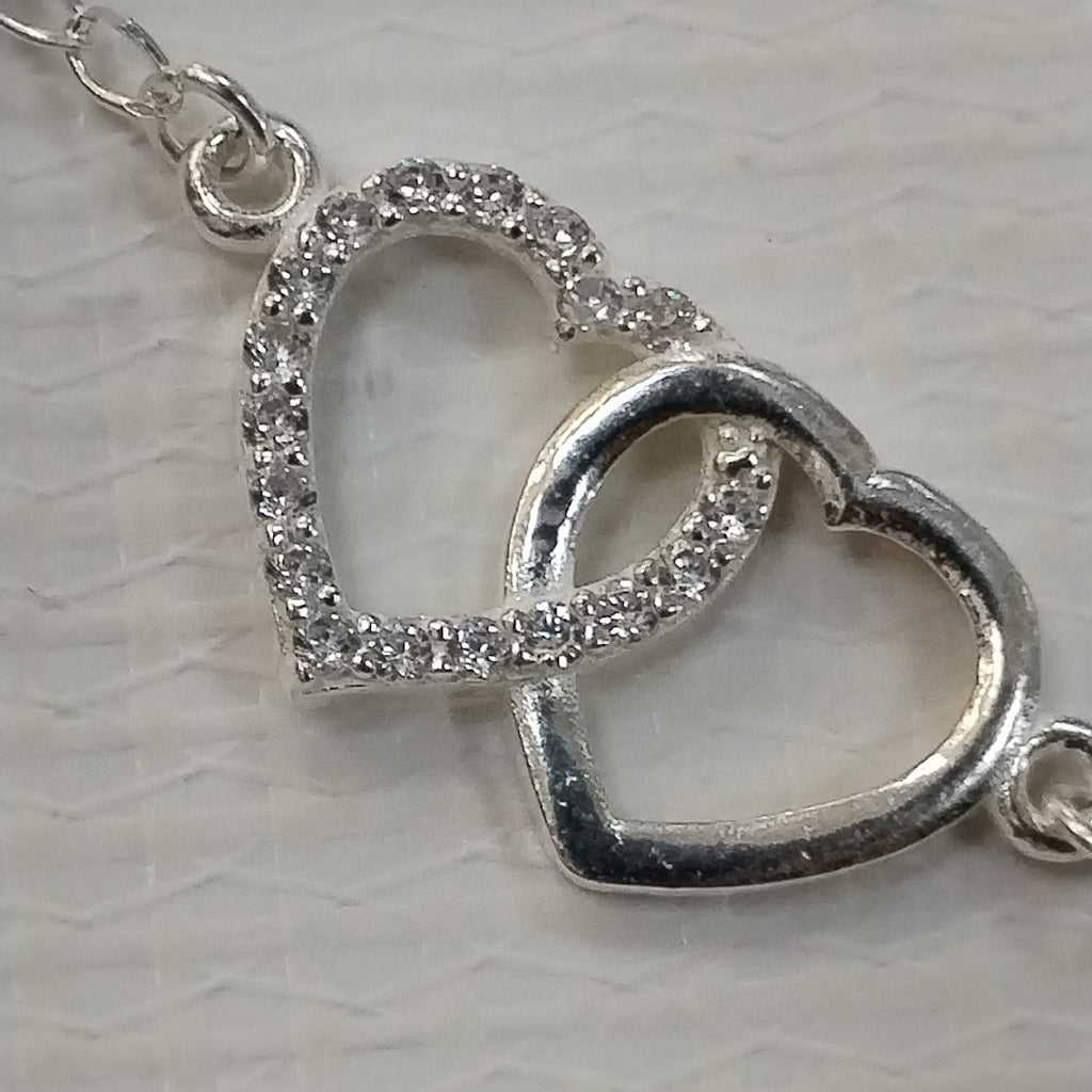 PULSERA TEJIDO TEJIDO ESPECIAL PLATA .925 18 CM 4.1 GR (NUEVO)