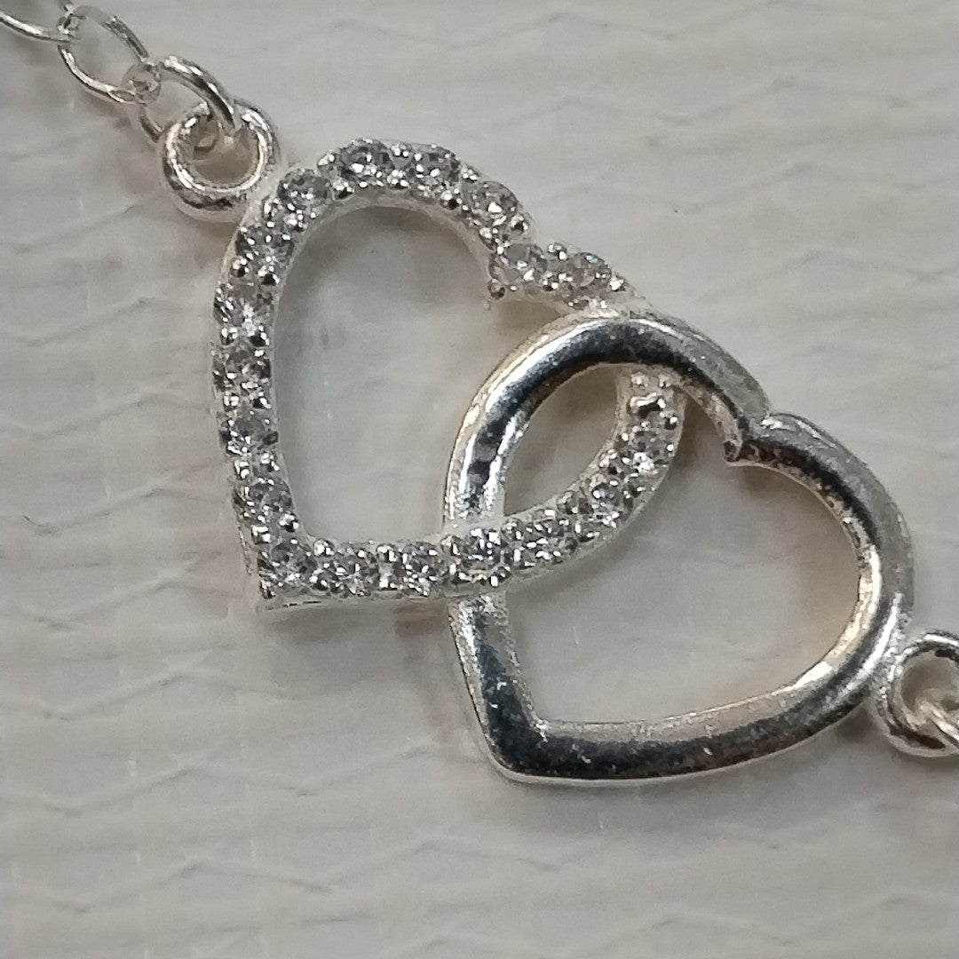 PULSERA TEJIDO TEJIDO ESPECIAL PLATA .925 18 CM 4.1 GR (NUEVO)