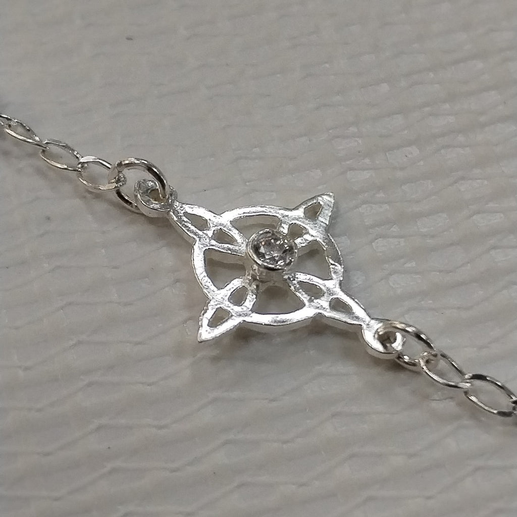 PULSERA TEJIDO ESPECIAL PLATA .925 18 CM 2.8 GR (NUEVO)