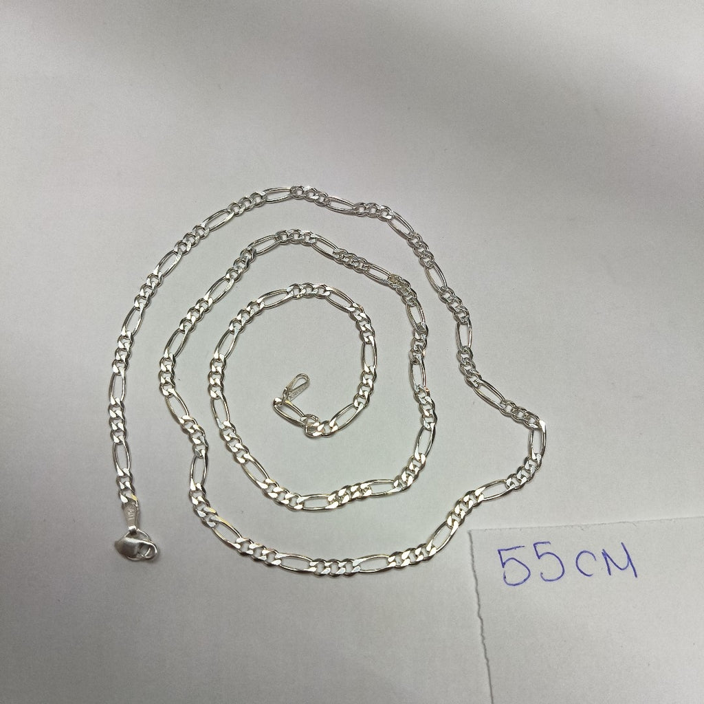 CADENA TEJIDO 3X1 PLATA .925 55 CM 7.6 GR (NUEVO)