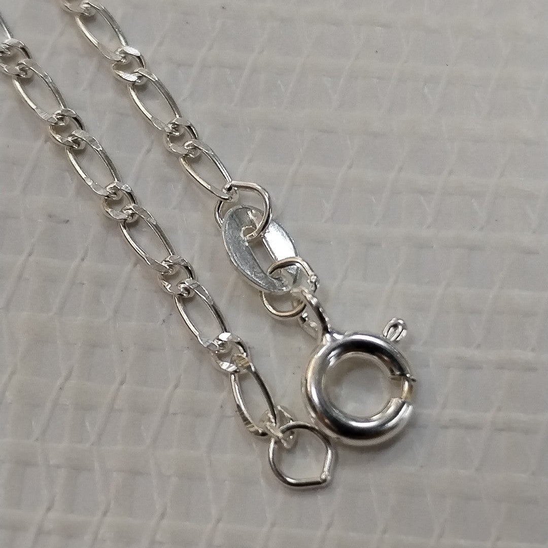 CADENA TEJIDO 1X1 PLATA .925 55 CM 3.3 GR (NUEVO)