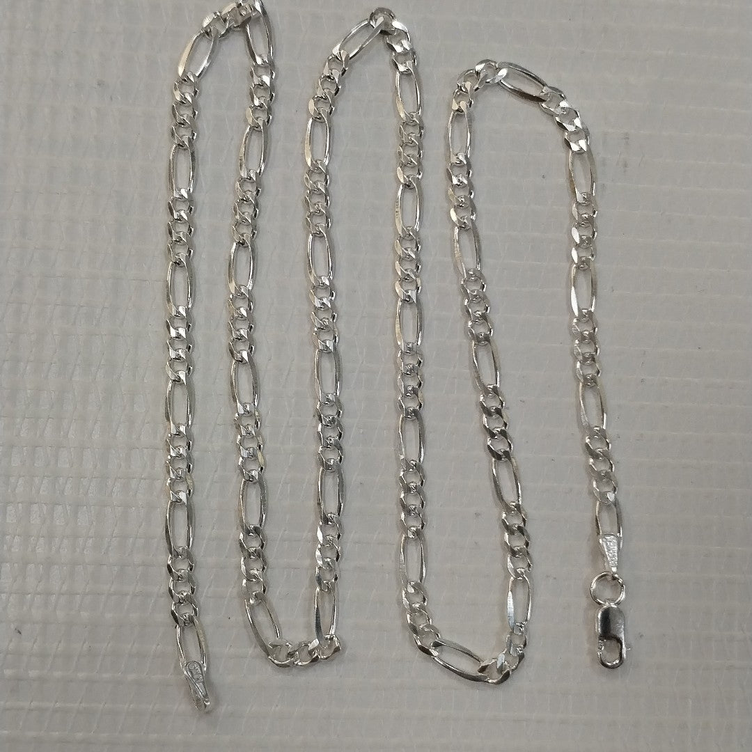 CADENA TEJIDO 3X1 PLATA .925 50 CM 6.8 GR (NUEVO)