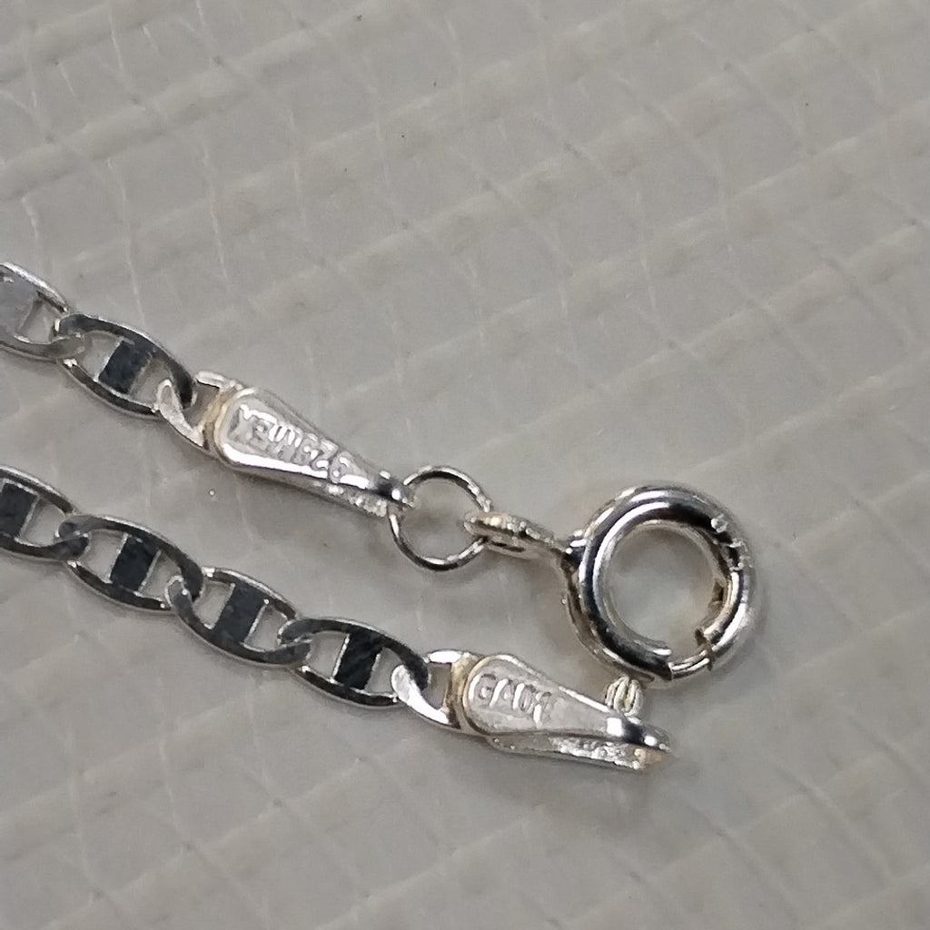 CADENA TEJIDO ESPEJO PLATA .925 55 CM 4 GR (NUEVO)