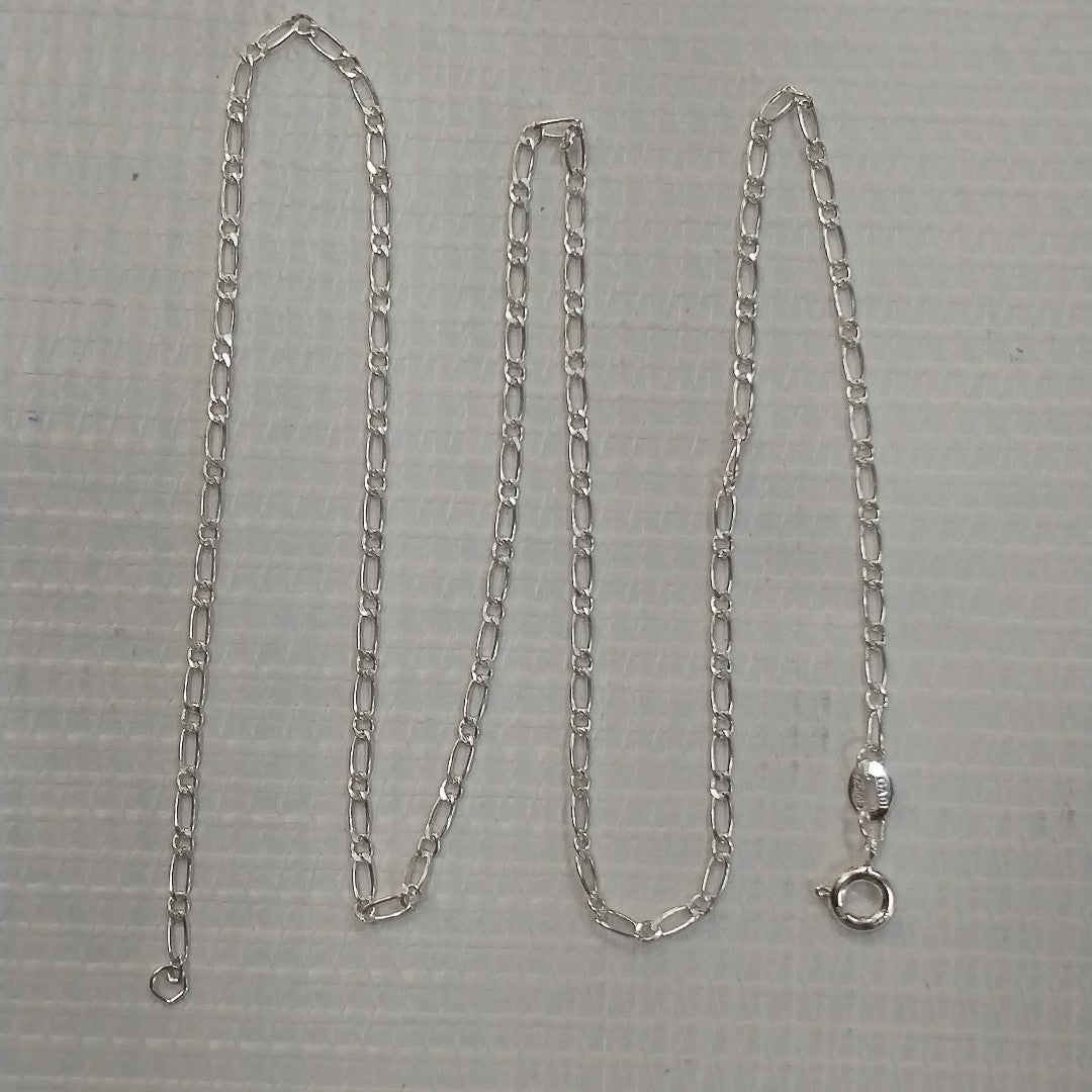 CADENA TEJIDO 1X1 PLATA .925 50 CM 3 GR (NUEVO)
