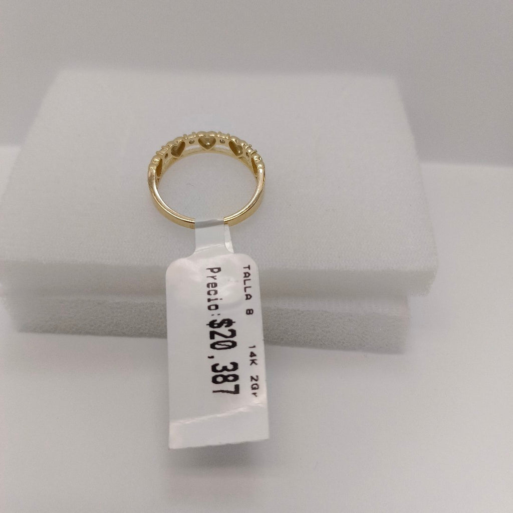 ANILLOS DAMA ORO 14K 2 (NUEVO)