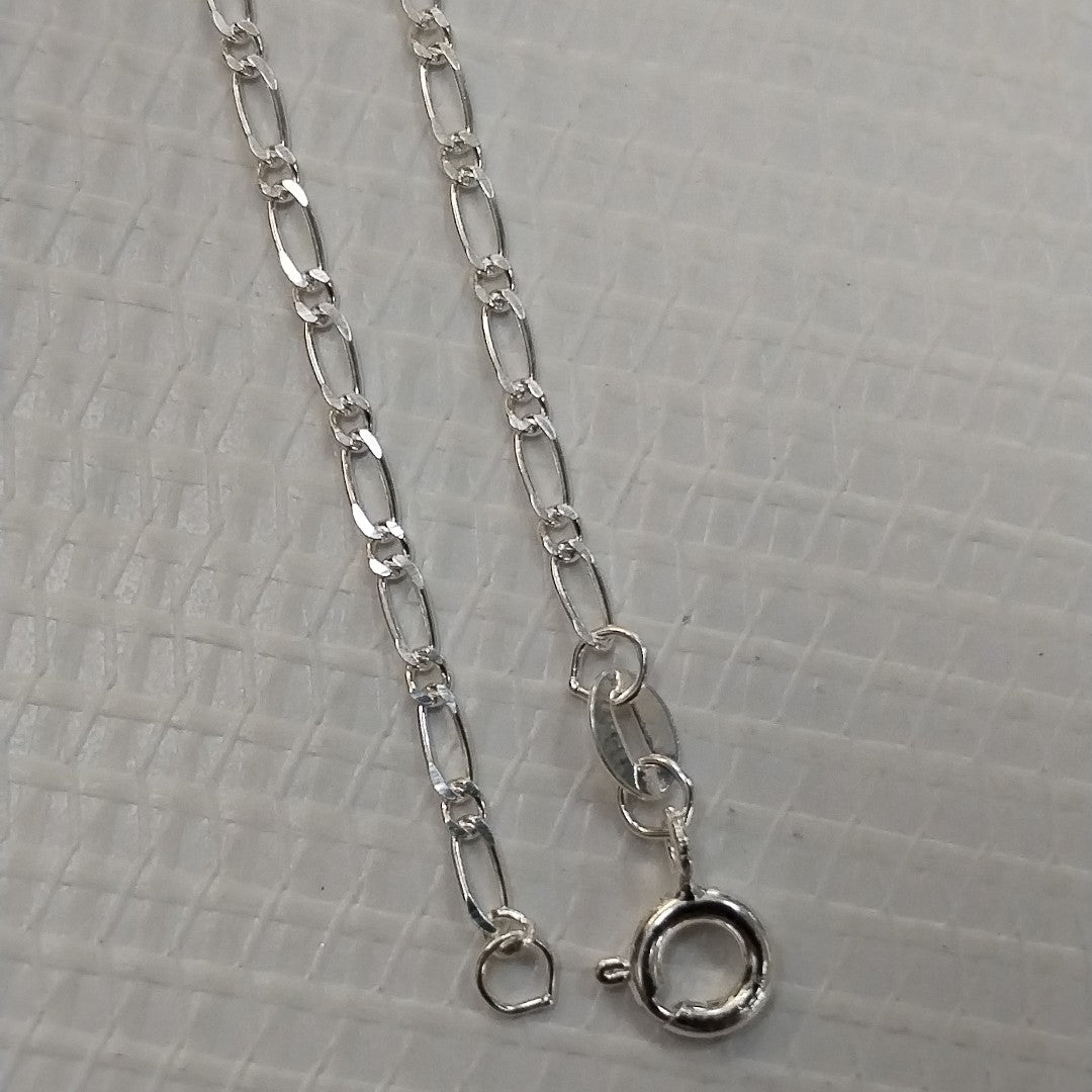 CADENA TEJIDO 1X1 PLATA .925 55 CM 3.2 GR (NUEVO)