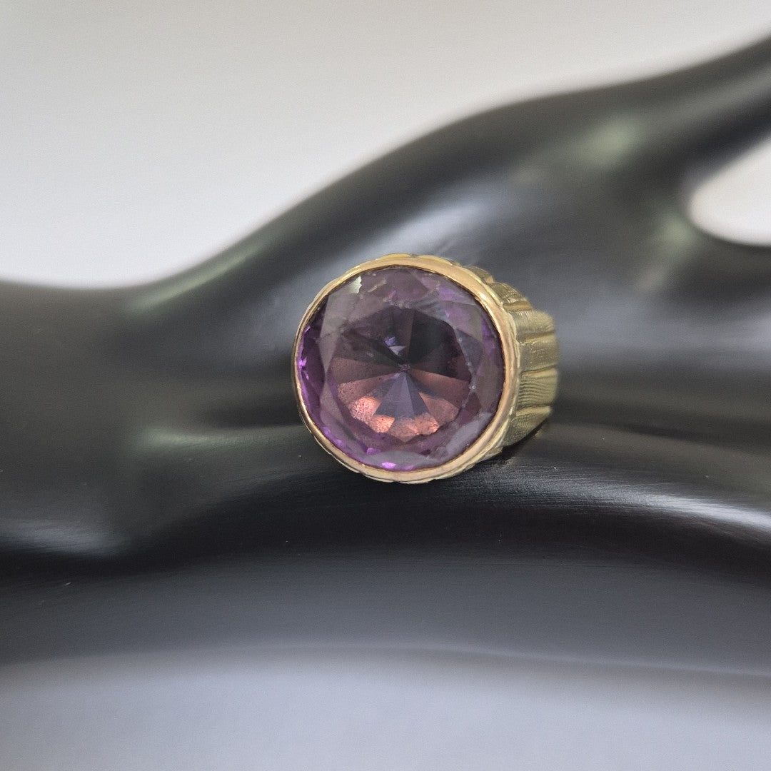 ANILLO ORO 14 K 9,40 GRMS (SEMINUEVO)