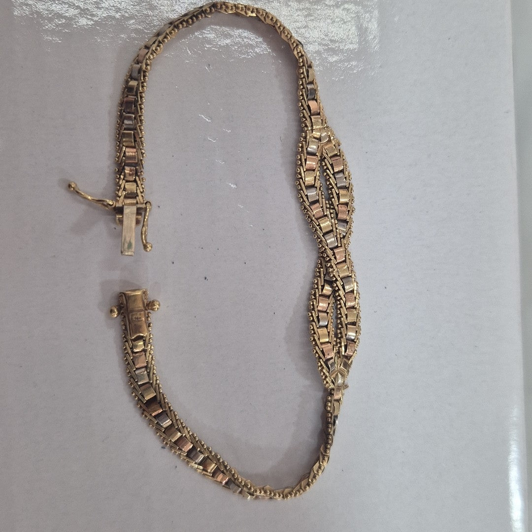 PULSERA ORO 14 K 10,50 GRMS (SEMINUEVO)