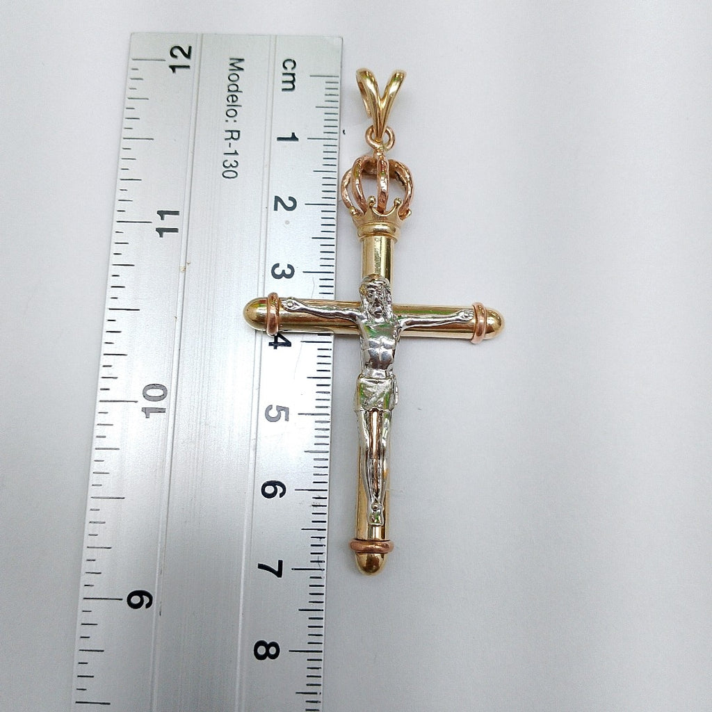 CRUCIFIJO ORO 14 K 11,50 GRMS (SEMINUEVO)