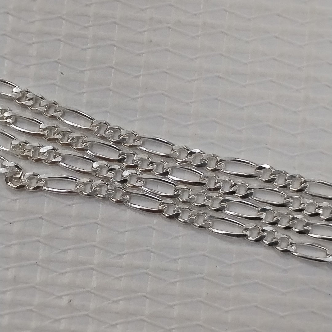 CADENA TEJIDO 3X1 PLATA .925 50 CM 4 GR (NUEVO)